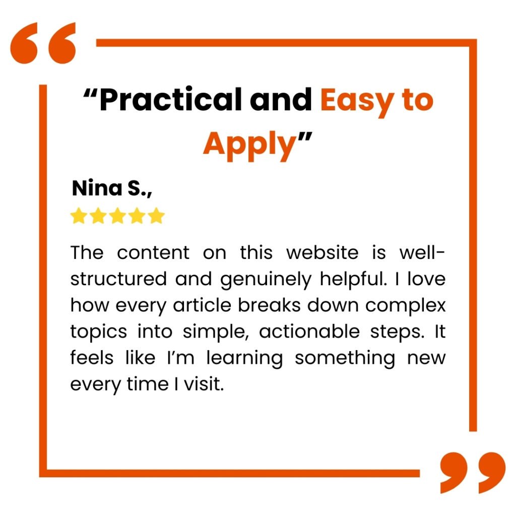 Customer Review - Nina